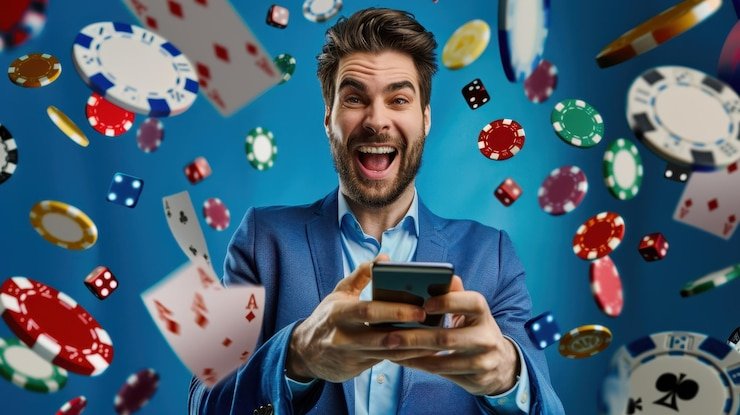 Ilustrasi pengguna mematuhi persyaratan akun untuk akses platform hiburan gaming